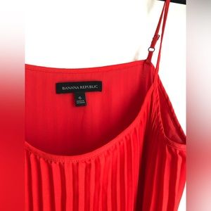 Banana Republic | Accordion pleat ankle-length dress | Size 6